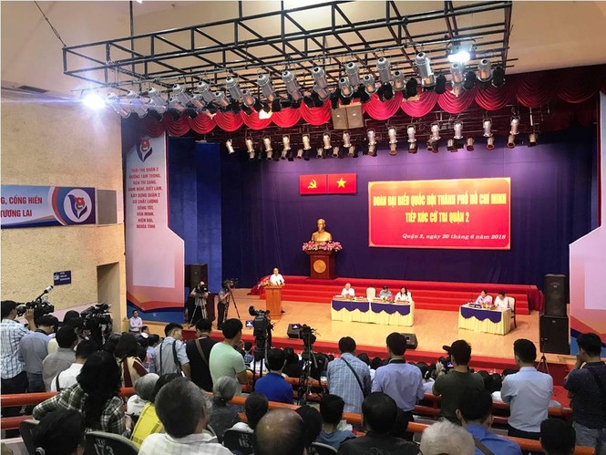 6 giờ lắng nghe tâm tư dân Thủ Thiêm của ông Nguyễn Thiện Nhân - ảnh 1