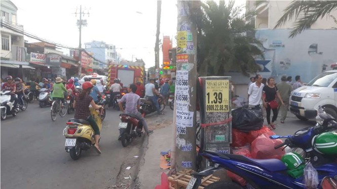 Vụ cháy chung cư ở Sài Gòn: Hệ thống báo cháy hoạt động tốt? - ảnh 1