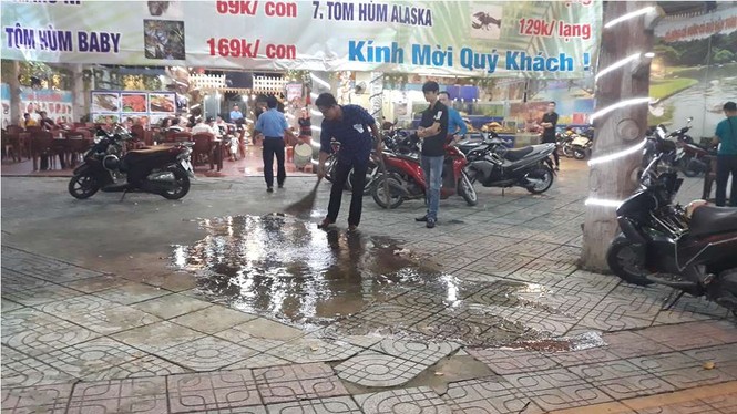Bảo vệ quán nhậu đâm khách trọng thương trong đêm - ảnh 1