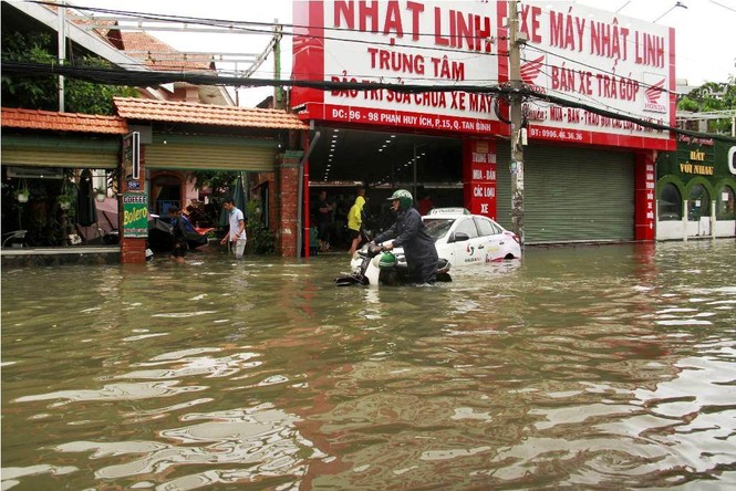 Chuyên gia: Chống ngập là 'dắt mưa ra ngoài và ngăn triều lũ tiến vào' - ảnh 14