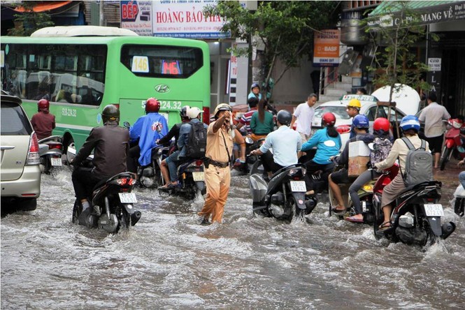 Chuyên gia: Chống ngập là 'dắt mưa ra ngoài và ngăn triều lũ tiến vào' - ảnh 19