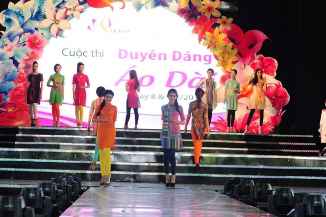 Hoa hậu Kỳ Duyên làm giám khảo 'Duyên dáng áo dài 2016' - ảnh 5