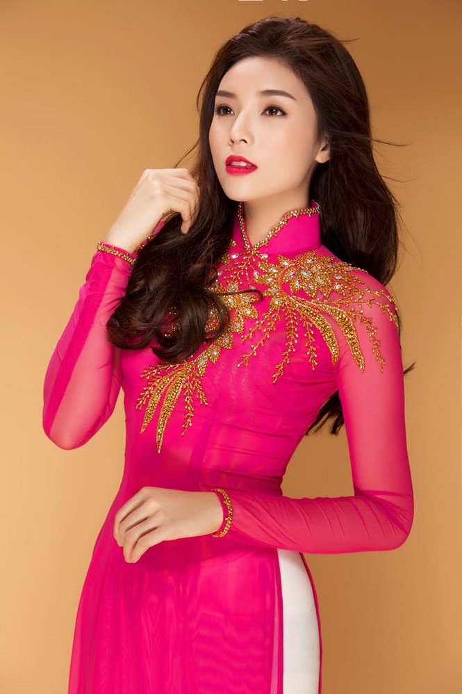 Hoa hậu Kỳ Duyên làm giám khảo 'Duyên dáng áo dài 2016' - ảnh 2