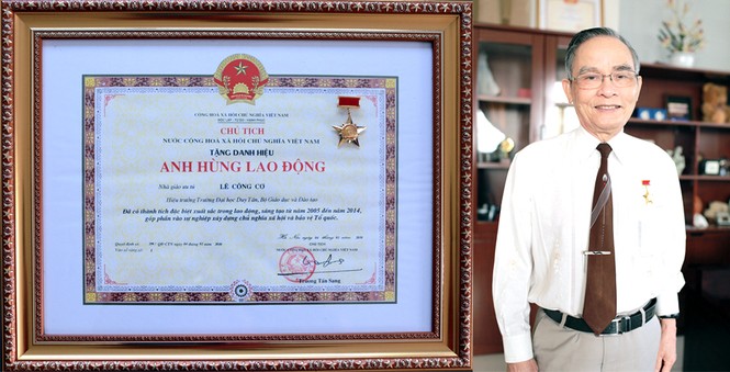 Anh hùng Lao động trong thời kỳ Đổi mới của khối Giáo dục - ảnh 1