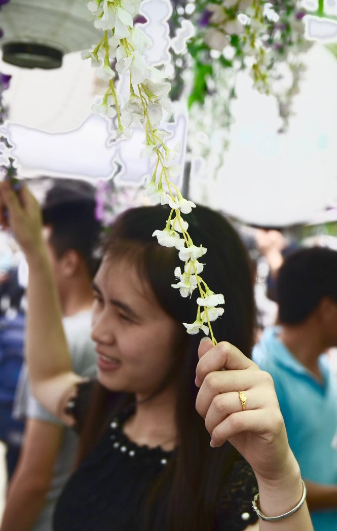 Dân Thủ đô thất vọng với hầm Tử đằng toàn... hoa nhựa - ảnh 10