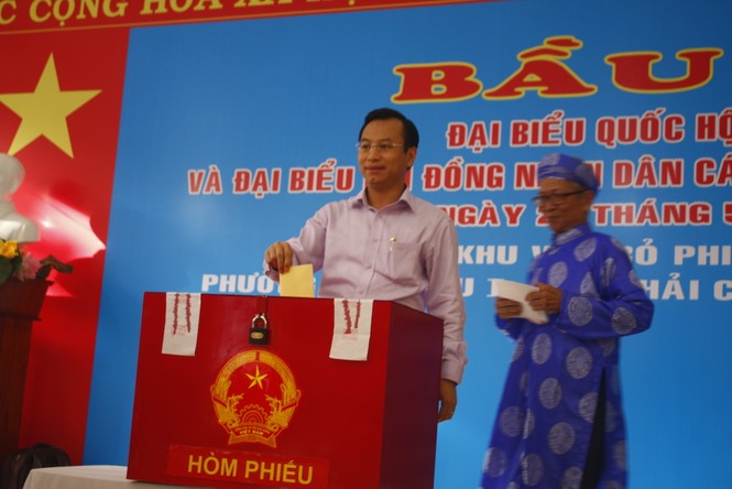 Hơn 638.000 cử tri Đà Nẵng nô nức đi bầu cử - ảnh 3