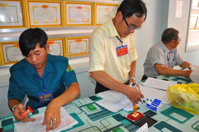 Đắk Lắk: Đồng bào các dân tộc phấn khởi đi bầu cử - ảnh 8
