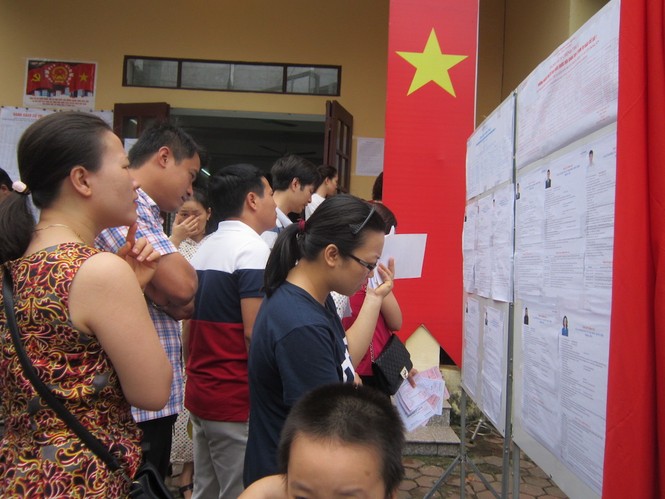 Cả nước đã có gần 96% cử tri đi bầu cử - ảnh 21