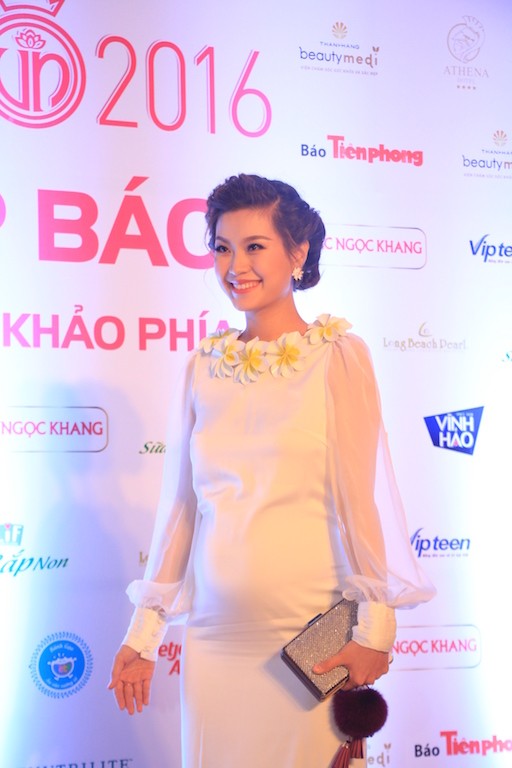 Dàn Hoa hậu, người đẹp đổ bộ họp báo Hoa hậu Việt Nam 2016 - ảnh 1
