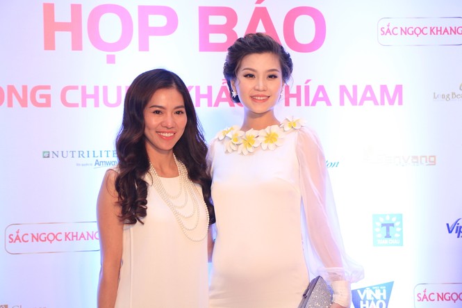 Dàn Hoa hậu, người đẹp đổ bộ họp báo Hoa hậu Việt Nam 2016 - ảnh 2