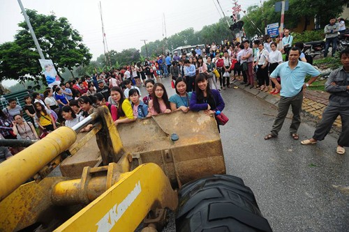 đường hà nội ngập - ảnh 12