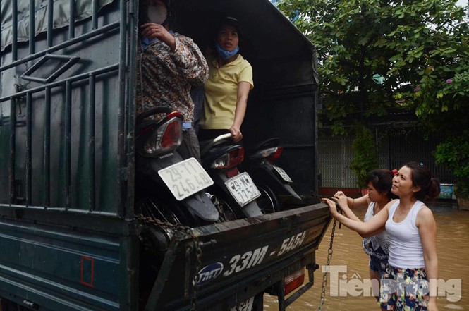 đường hà nội ngập - ảnh 3