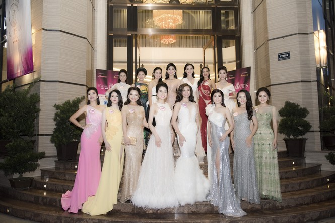 Nhìn gần nhan sắc yêu kiều của người đẹp HHVN - ảnh 1