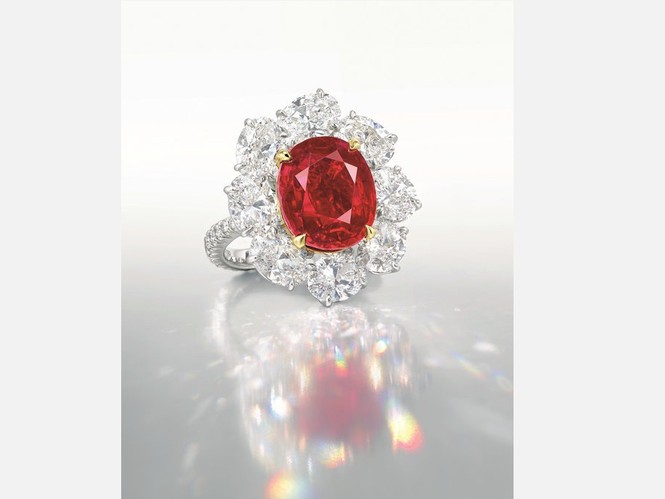 kim cương,bông hoa,nhẫn,ruby,nạm kim cương,nhẫn kim cương,Hồng Kông,xử lý nhiệt - ảnh 4