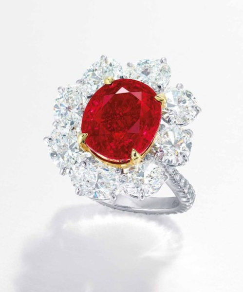 kim cương,bông hoa,nhẫn,ruby,nạm kim cương,nhẫn kim cương,Hồng Kông,xử lý nhiệt - ảnh 5