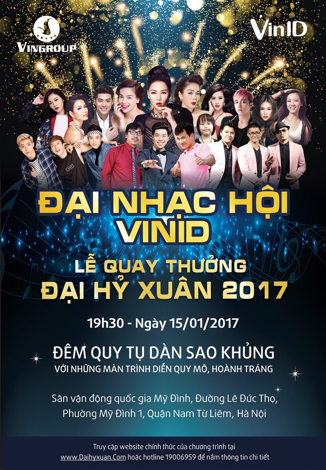 Giám khảo The Voice 2017 sẽ “ganh đua” tại Đại nhạc hội VinID đón xuân - ảnh 3