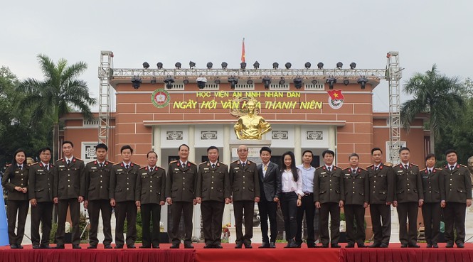 Tưng bừng ngày hội thanh niên Học viện An ninh nhân dân - ảnh 1
