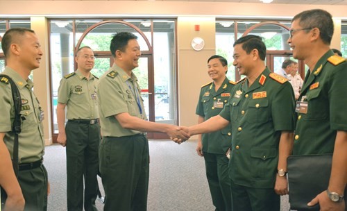 Thượng tướng Phan Văn Giang gặp gỡ các Tư lệnh châu Á-Thái Bình Dương - ảnh 1