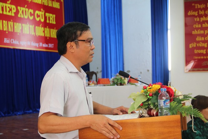 Cử tri Đà Nẵng chất vấn sai phạm của lãnh đạo thành phố - ảnh 2