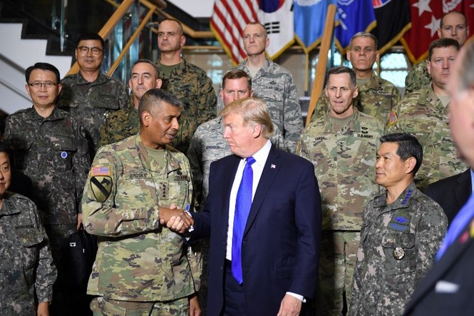 Tổng thống Trump hy vọng không phải dùng biện pháp quân sự với Triều Tiên - ảnh 3