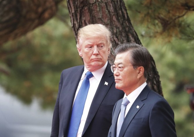 Tổng thống Trump hy vọng không phải dùng biện pháp quân sự với Triều Tiên - ảnh 5