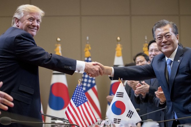Tổng thống Trump hy vọng không phải dùng biện pháp quân sự với Triều Tiên - ảnh 2
