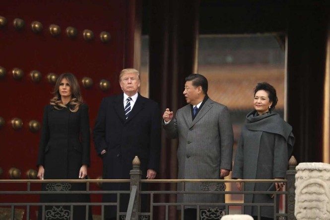 Thăm Trung Quốc, Tổng thống Trump được mời dùng bữa tại Tử Cấm Thành - ảnh 5