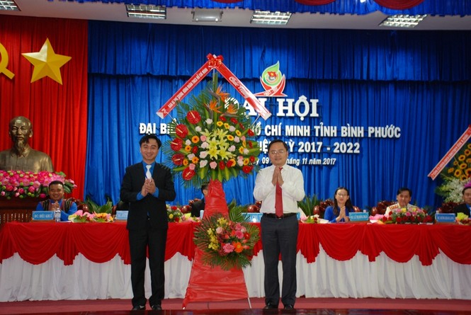 Khai mạc Đại hội đại biểu đoàn TNCS Hồ Chí Minh tỉnh Bình Phước lần thứ XI - ảnh 1