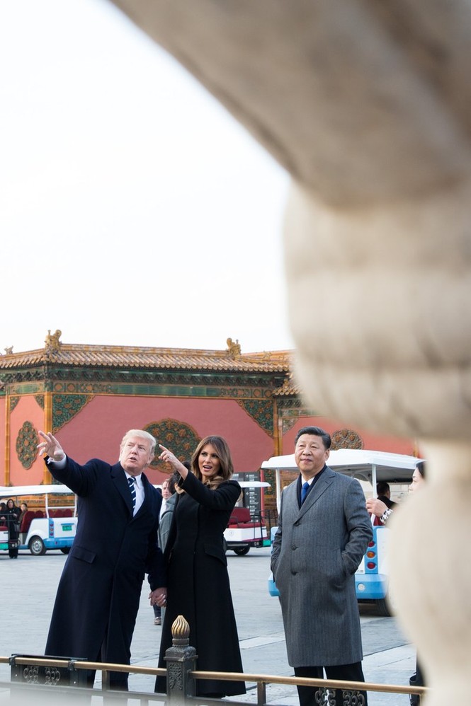 Lễ đón đặc biệt Tổng thống Donald Trump ở Trung Quốc - ảnh 10