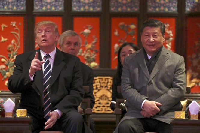 Lễ đón đặc biệt Tổng thống Donald Trump ở Trung Quốc - ảnh 7