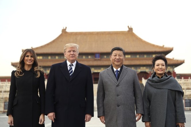 Lễ đón đặc biệt Tổng thống Donald Trump ở Trung Quốc - ảnh 6