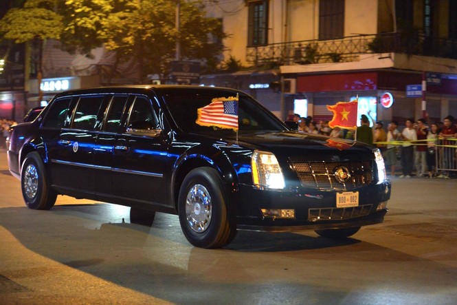 Nhìn lại ngày đầu của Tổng thống Mỹ Donald Trump tại Hà Nội - ảnh 14