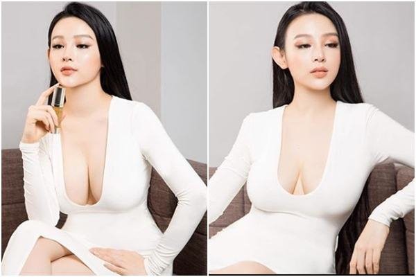 Huyền Baby: Mỹ nhân 'siêu vòng 1' có nhan sắc không tuổi - ảnh 2