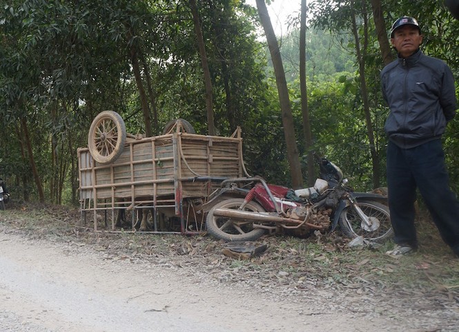 Kéo xe lôi chở bò thuê, một người đàn ông chết thương tâm - ảnh 1