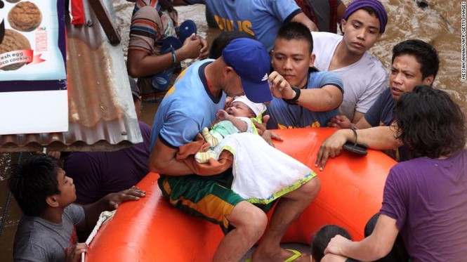 Tận thấy Philippines tan hoang do siêu bão Tembin - ảnh 12