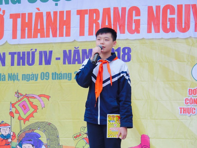 Hùng biện về ‘sự vô cảm’, học sinh Hà Nội lấy ví dụ U23 Việt Nam - ảnh 2