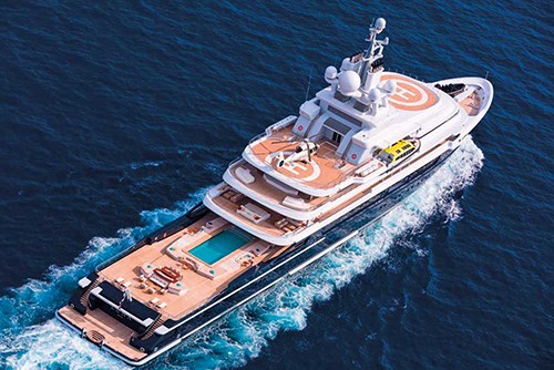 Vì sao tỷ phú Nga phải giao siêu du thuyền 500 triệu USD cho vợ cũ - ảnh 1