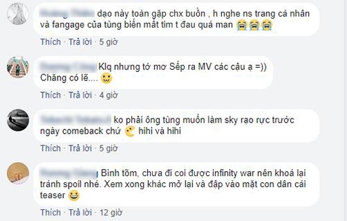Tài khoản mạng xã hội của ca sĩ Sơn Tùng MTP biến mất - ảnh 1