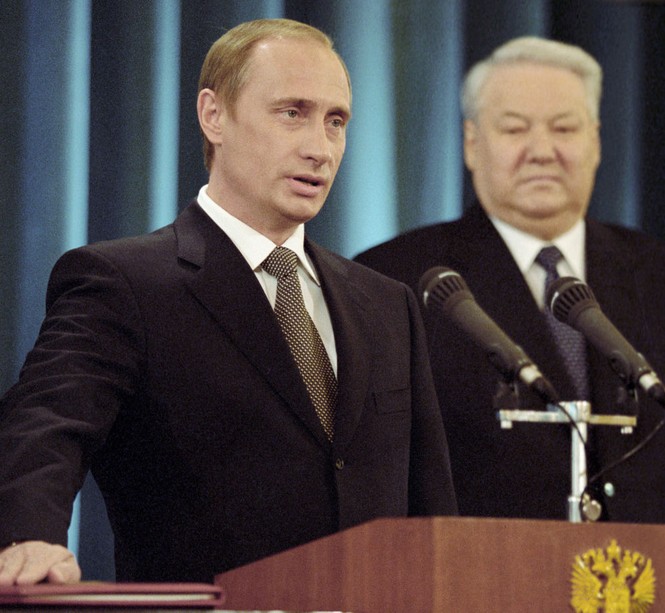 Loạt ảnh hiếm về 3 lần nhậm chức của Tổng thống Nga Putin - ảnh 3