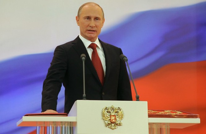 Loạt ảnh hiếm về 3 lần nhậm chức của Tổng thống Nga Putin - ảnh 11
