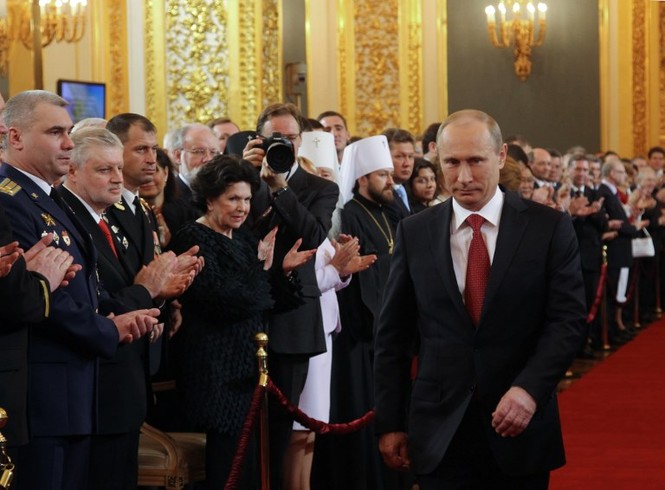 Loạt ảnh hiếm về 3 lần nhậm chức của Tổng thống Nga Putin - ảnh 10