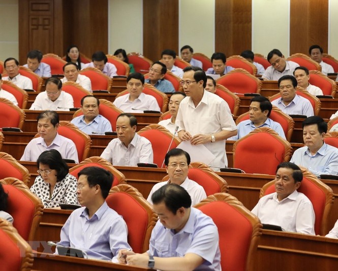 Toàn cảnh phiên thảo luận Đề án cải cách bảo hiểm xã hội - ảnh 5