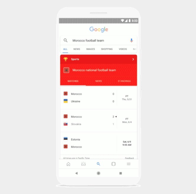 Google tung nhiều tính năng mới trước thềm World Cup 2018 - ảnh 2
