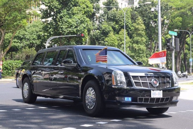 Tổng thống Mỹ Trump gặp Thủ tướng Singapore - ảnh 1