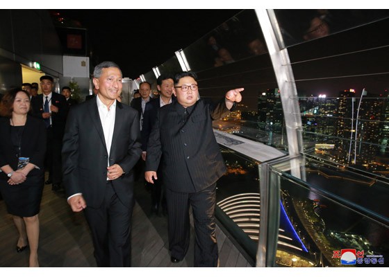 Ông Kim Jong-un: 'Thế giới ngỡ khoảnh khắc này như bộ phim viễn tưởng' - ảnh 42