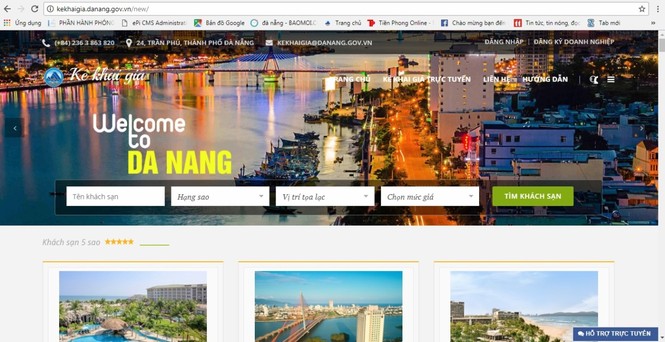 Đà Nẵng công khai niêm yết giá dịch vụ lưu trú - ảnh 1