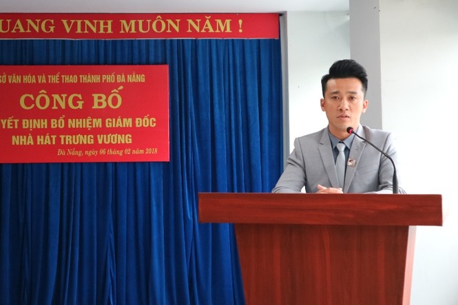 Ca sĩ Quang Hào được bổ nhiệm làm Giám đốc Nhà hát Trưng Vương - ảnh 1