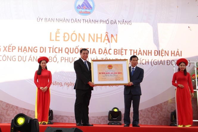 102,7 tỷ đồng tôn tạo Di tích Thành Điện Hải giai đoạn 1 - ảnh 1
