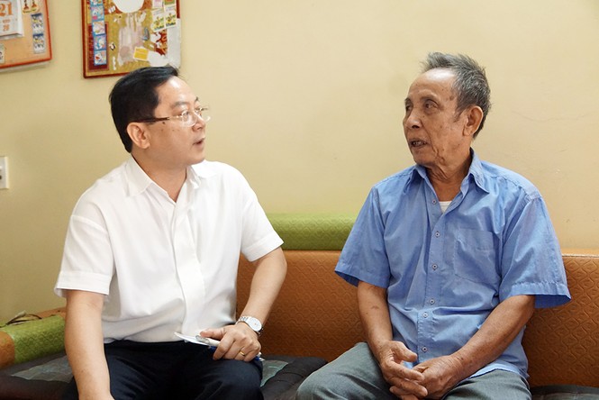 Thăm cựu binh tàu không số và kế hoạch tôn vinh tàu mật danh 235 - ảnh 1