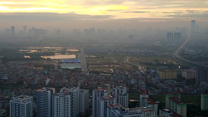 Hà Nội tuyệt đẹp nhìn từ trên cao - ảnh 1